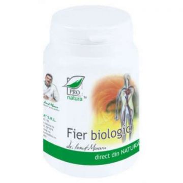 Fier Biologic Laboratoarele Medica capsule (Ambalaj: 60 capsule, TIP PRODUS: Suplimente alimentare, Concentratie: 280 mg)