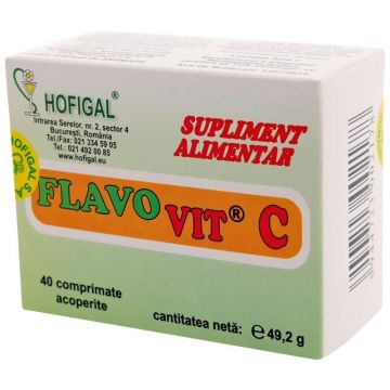 Flavovit C Hofigal 40 comprimate (Concentratie: 905 mg)