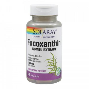 Fucoxanthin SECOM Solaray 30 capsule (Concentratie: 400 mg)