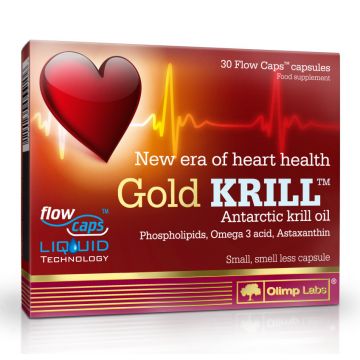 Gold Krill 500 mg Olimp Labs Darmaplant 30 capsule (Concentratie: 500 mg)