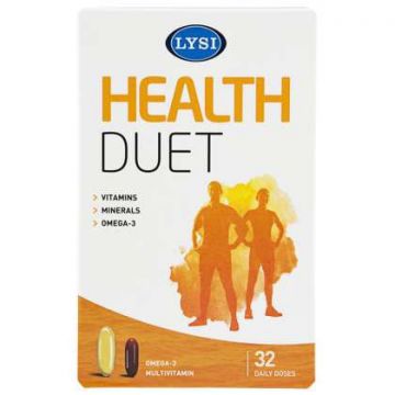 Health Duet LYSI 32 capsule (TIP PRODUS: Suplimente alimentare, Concentratie: 2734 mg)