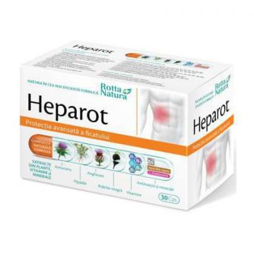 Heparot Rotta Natura 30 comprimate (Concentratie: 792 mg)