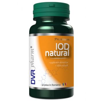 Iod Natural DVR Pharm 60 capsule (Ambalaj: 60 capsule) Iod Natural DVR Pharm 60 capsule (Ambalaj: 60 capsule)