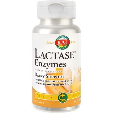 Lactase Enzyme Active SECOM Kal 30 capsule (Concentratie: 230 mg)