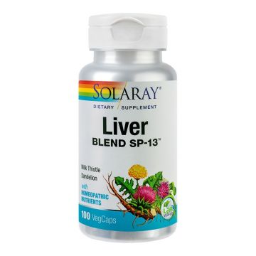 Liver Blend SECOM Solaray 100 capsule (Concentratie: 475 mg)