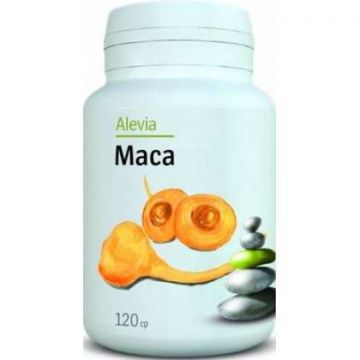 Maca Alevia 120 comprimate (Concentratie: 250 mg)