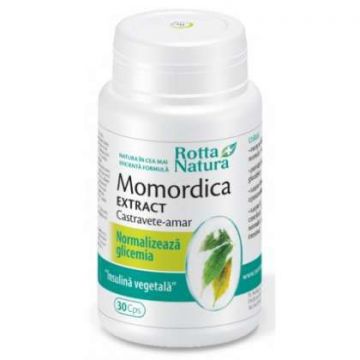 Momordica Extract Rotta Natura 30 capsule (Concentratie: 200 mg) Momordica Extract Rotta Natura 30 capsule (Concentratie: 200 mg)