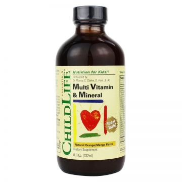 Multivitamine si minerale copii SECOM ChildLife 237 ml (Concentratie: 237 ml)