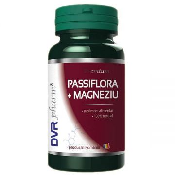 Passiflora + Magneziu DVR Pharm (Ambalaj: 60 capsule)