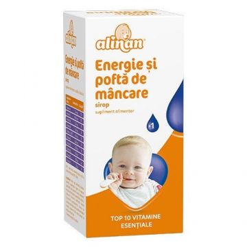 Sirop Alinan Energie si Pofta de Mancare Fiterman Pharma 150 ml (Ambalaj: 150 ml)