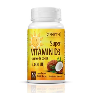 Super Vitamin D3 Zenyth (Ambalaj: 120 capsule)