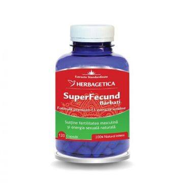 Superfecund barbati Herbagetica (Ambalaj: 120 capsule)