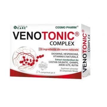 Venotonic Complex Cosmopharm Premium (Ambalaj: 30 tablete, Concentratie: 698.15 mg)