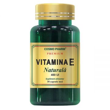 Vitamina E Naturala 400mg 30 capsule Cosmopharm (Gramaj: 30 capsule)
