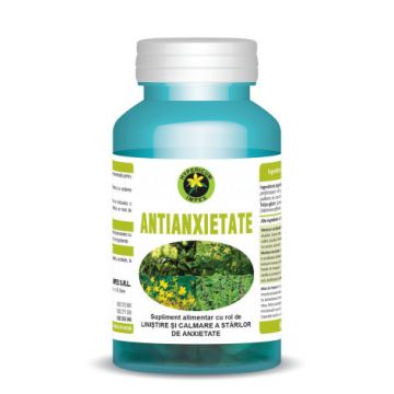 Anti-anxietate Hypericum, 60 capsule (Ambalaj: 60 capsule)