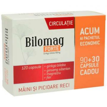 Bilomag Forte (Circulatie) Zdrovit 90+30 capsule