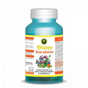 Bitter taina plantelor Hypericum, 60 capsule (Ambalaj: 60 capsule)