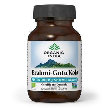 Brahmi~Gotu Kola Pentru Creier & Sistemul Nervos si Deficit de Atentie Organic India