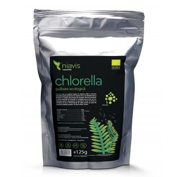Chlorella Pulbere Ecologica/BIO Niavis 125 g