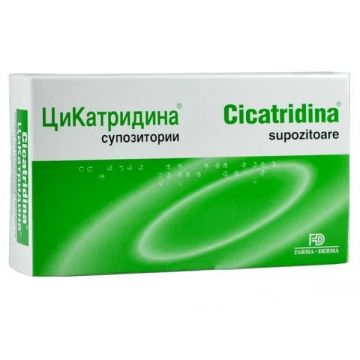 Cicatridina Supozitoare Farma-Derma NaturPharma 10 bucati