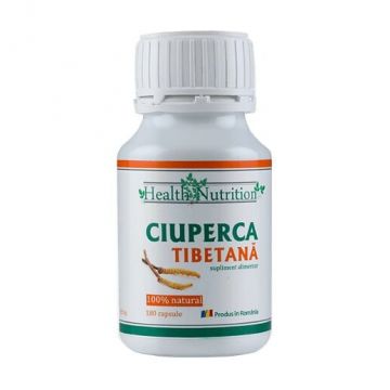 Ciuperca Tibetana 100% naturala, 180 capsule