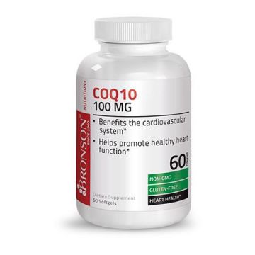 Coenzima Q10 100 mg, 60 capsule, Bronson Laboratories