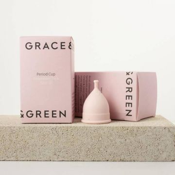 Cupa menstruala roz marime B Eco-Bio - Grace and Green