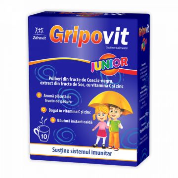 Gripovit Junior Zdrovit 10 plicuri