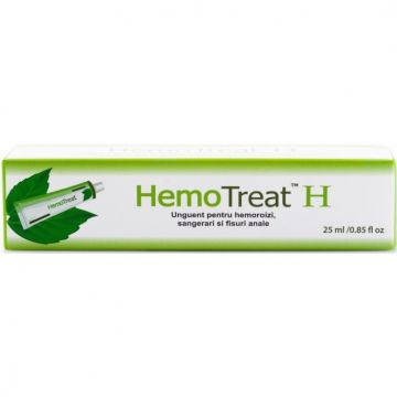 HemoTreat H Unguent Hemoroizi Global Treat 25/50 ml (Ambalaj: 25 ml)