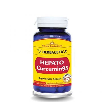 Hepato Curcumin95 Herbagetica capsule (Ambalaj: 30 capsule)