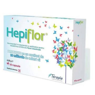Hepiflor Adulti 10 capsule - Terapia