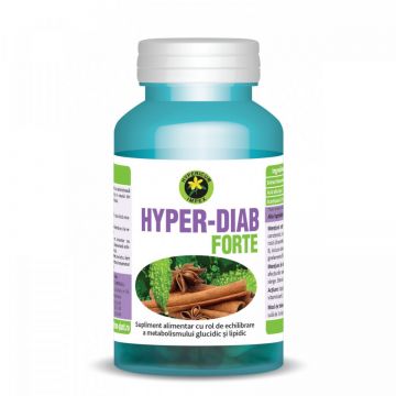 Hyper-Diab Forte Hypericum, 60 capsule (Ambalaj: 60 capsule)