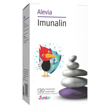 Imunalin Junior, 30 comprimate mestecabile, Alevia
