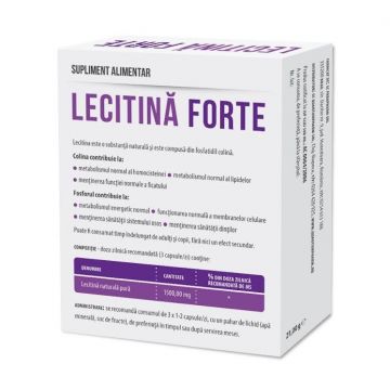 Lecitina Forte 1200 mg Parapharm (Ambalaj: 30 capsule)