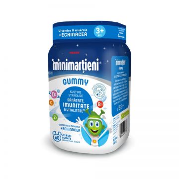 Minimartieni Gummy cu Echinacea Walmark (Ambalaj: 60 jeleuri)