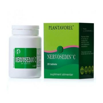 Nervosedin C Plantavorel 20 tablete