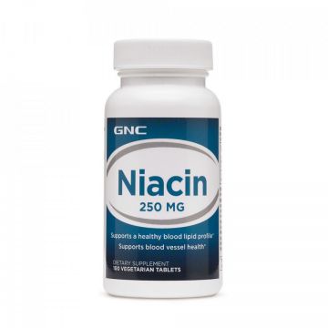 Niacina 250 mg -100 tablete GNC
