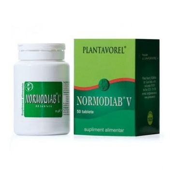 Normodiab Plantavorel 50 tablete