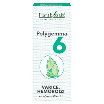 Polygemma 6 (Varice, Hemoroizi) PlantExtrakt 50 ml (Ambalaj: 50 ml)