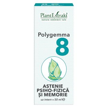 Polygemma 8 (Astenie Psiho-Fizica / Memorie) PlantExtrakt 50 ml (Ambalaj: 50 ml)
