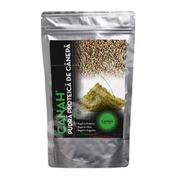 Pudra proteica de Canepa, 500 g, Canah