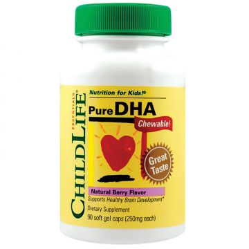 Pure DHA copii SECOM ChildLife 90 capsule