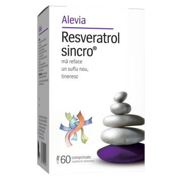 Resveratrol Sincro Alevia 60 comprimate