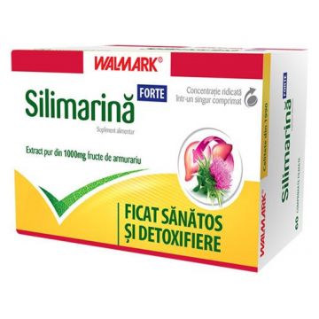 Silimarina Forte Walmark (Ambalaj: 60 comprimate)