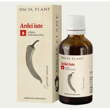 Tinctura de Ardei Iute Dacia Plant 50 ml