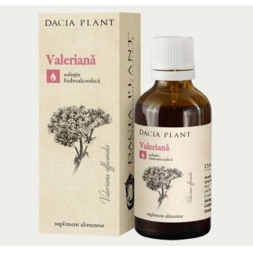 Tinctura de Valeriana Dacia Plant 50 ml