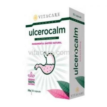 Ulcerocalm - pansamentul natural 30 de capsule Vitacare