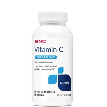 Vitamina C 1000 mg cu eliberare prelungita 90 capsule