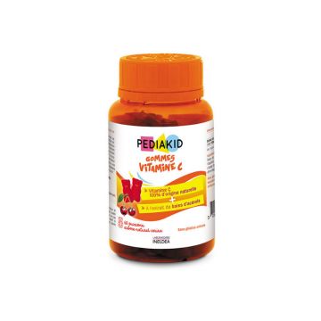Vitamina C cu Acerola, 30 capsule gumate, Pediakid