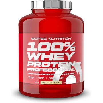 100% Whey Protein Professional Scitec Nutrition aroma de vanilie, 2350 g